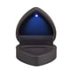 thumbnail image 1 of HECHO DE CALIDAD: la caja para anillos está hecha de un proceso de barniz para hornear de caucho de alta calidad, suave, texturizado, duradero, resistente al desgaste, resistente a la sucied, 1 of 5
