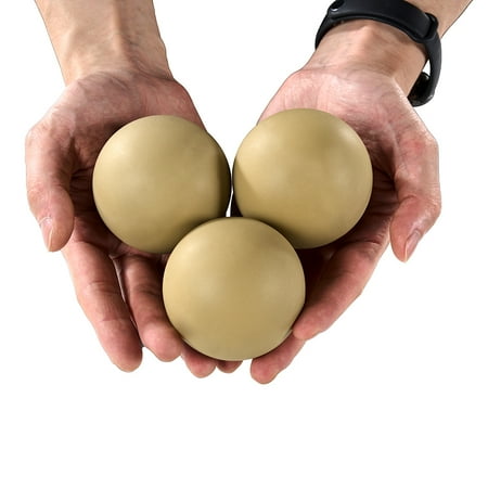 MD Sports Roll and Score Arcade Game Replacement Balls (3 Pack) - Brown