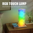 thumbnail image 3 of Lámpara Táctil RGB, Lámpara LED Apilable DIY Fun USB 5V Enchufe Ligero Con Base De Carga Inalámbrica Para Dormitorio, 3 of 7