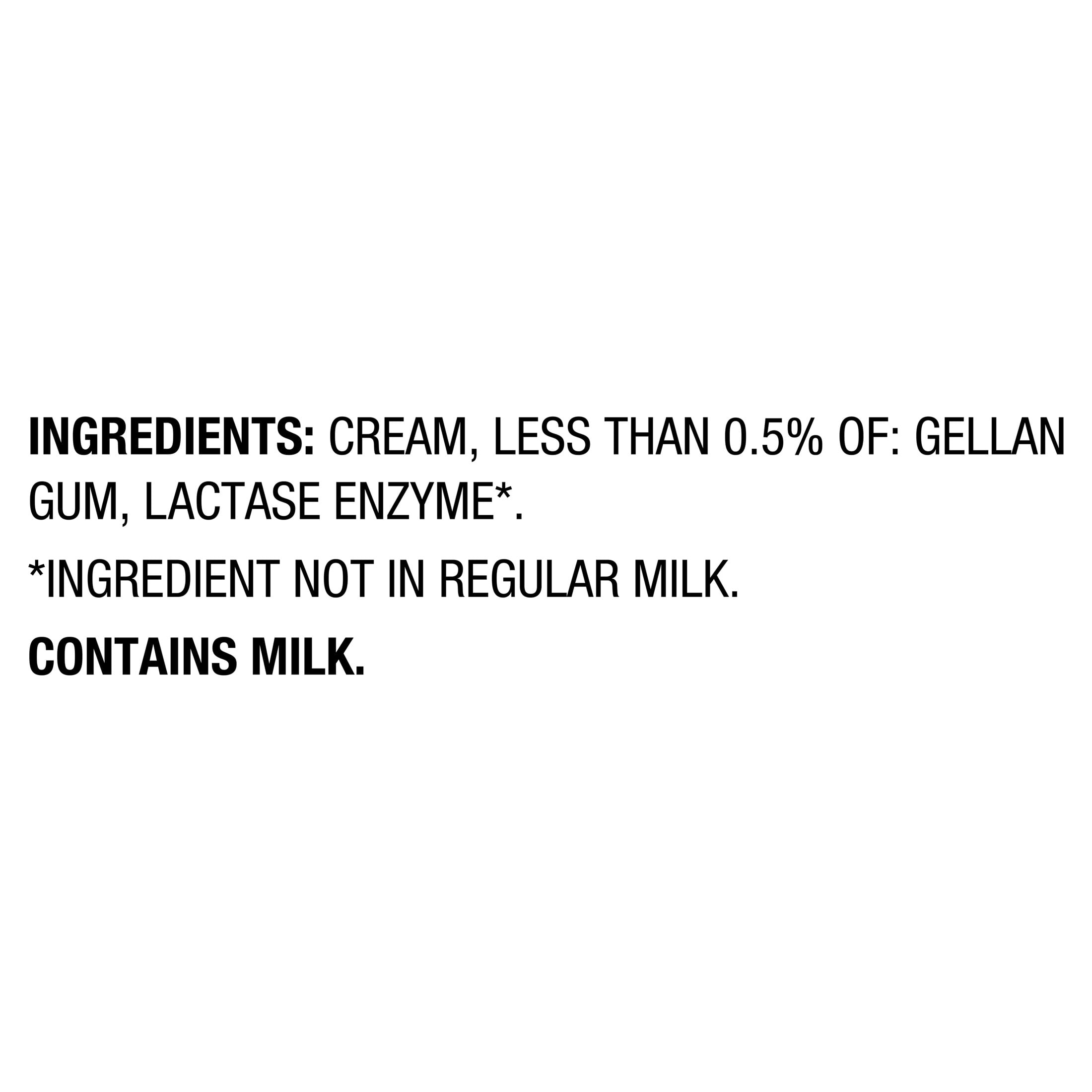 Great Value Lactose Free Heavy Whipping Cream, 16 fl oz