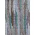 thumbnail image 2 of Addison Rugs Chantille Indoor/Outdoor Transitional Stripes Brown Machine Washable Rectangle Rug, 10' x 14', 2 of 8