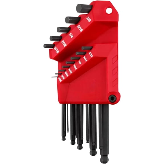 Milwaukee SAE Ball-End L-Style Hex Key Set (13-Piece)