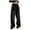 Black, variant on Bmisegm Women's Loose Straight Leg High Waisted Wide Leg Jeans, Green, M