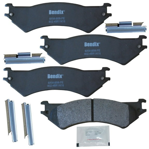 Disc Brake Pad Set Fits select: 1999-2007 FORD ECONOLINE