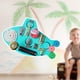 thumbnail image 5 of Tablero sensorial Montessori multifunción juguete preescolar habilidades básicas para la vida juguete educativo de Motor fino + años pescado azul Hugo tablero de actividad ocupada, 5 of 7