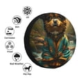 thumbnail image 4 of Pofeuu Creekside Meditating Puppy Print Spare Tire Wheel Cover for Car Truck SUV Camper Universal Fit Spare Tire Cover RV Spare Tire Covers-14 inch, 4 of 6