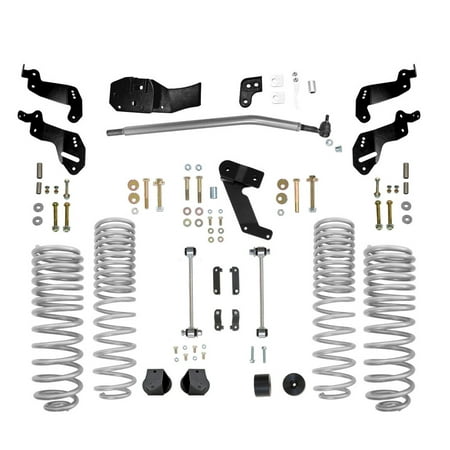 Rubicon Express RE7145P Progressive Coil Sport Lift Kit Fits 07-18 Wrangler (JK) Fits select: 2015-2018 JEEP WRANGLER UNLIMITED, 2012-2014 JEEP WRANGLER