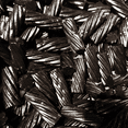 Soft and Chewy Classic Black Licorice Candy Twists, Vegan, 5oz - Pack ...