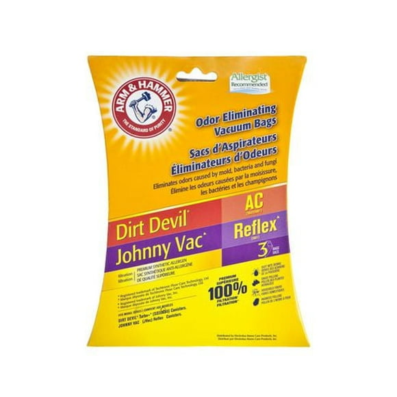 Arm & Hammer Vacuum Bag Dirt Devil AC - Johnny Vac Reflex