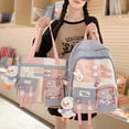 thumbnail image 2 of Mochila impermeable para ordenador portátil para mujer, bolso de hombro Kawaii para estudiantes, Mochila escolar para adolescentes, Mochila de viaje bonita xuanjing unisex, 2 of 2