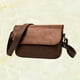 thumbnail image 3 of 1 bolso de hombro sencillo, práctico, tipo bandolera, estilo retro, de PU (caqui), 3 of 7