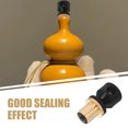 thumbnail image 2 of Tapón de calabaza para vino, tapón para botellas de bebidas, tapa para botella de vino, tapón de calabaza para vino, sellador decorativo para botellas de vino, 2 of 8