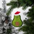 thumbnail image 5 of NIYANGLE 3Pcs Avocado Hanging Decoration Fabric for Christmas Party, 5 of 8
