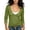 01 Green, variant on Womens Blouses V Neck Banded Bottom Tops Casual Shirt Cute Tunic 2026 Fall Spring Summer Clothes