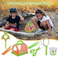 thumbnail image 1 of LSLJS Outils d'Aventure en Plein Air pour Enfants Ensemble de 7 Pcs Boîte d'Observation Attrape-Verre Pinces Ensemble de Cage à Insectes, Fournitures pour Animaux, 1 of 8