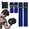 thumbnail image 3 of de restricción de sangre para muslos y s, de oclusión, 2 pulgadas de ancho para entrenamiento piernas, de restri , y muslo azul Brazo y muslo azul, 3 of 8