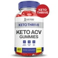thumbnail image 5 of (3 Pack) Keto Thrive ACV Gummies 1000MG Dietary Supplement 180 Gummys, 5 of 6