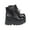 Black, variant on Fesfesfes Platform Boots for Young Ladies Women Retro Flat Thickened Sole Shoes Casual Plus Size Boots 5.5(36)