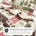 thumbnail image 2 of Lodge Quilt Set - Lightweight, Soft, All-Season - 3-Piece Reversible Rustic Bedding Set (Full / Queen, Lodge Patchwork), 2 of 6