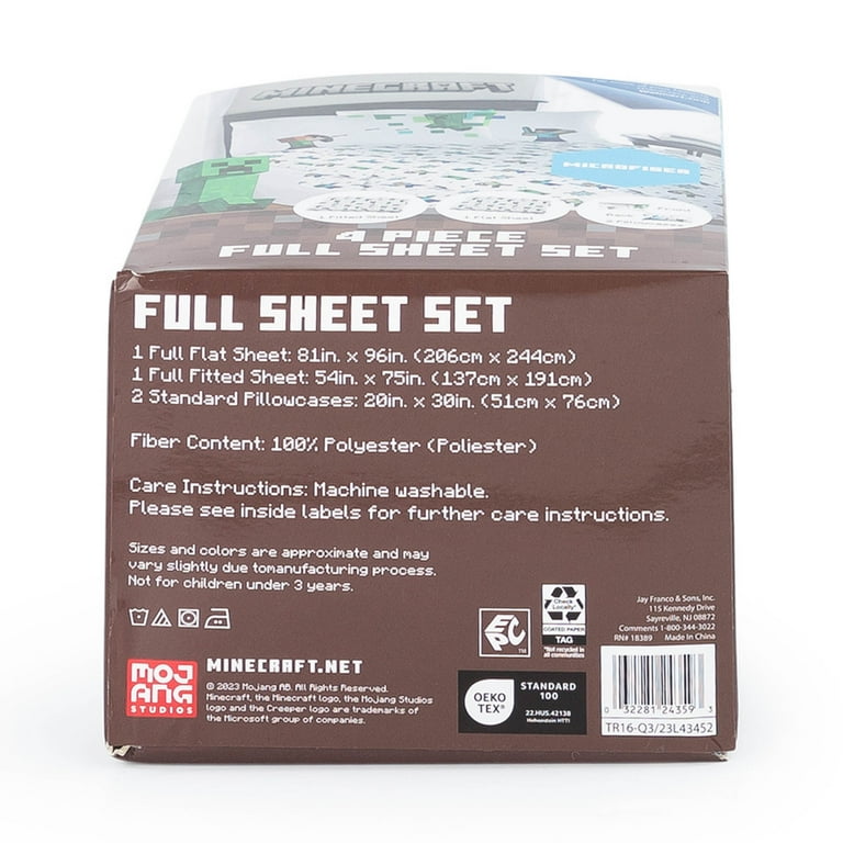 Minecraft hot sale sheets walmart