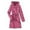 N02-Hot Pink, variant on NAFUU Girls Sweater Dress Long Sleeve Ribbed Knit Hooded Dress Solid Color Casual Tunic Dresses Big Girls Fall Sundress Daily Wear Princess Party Dresses