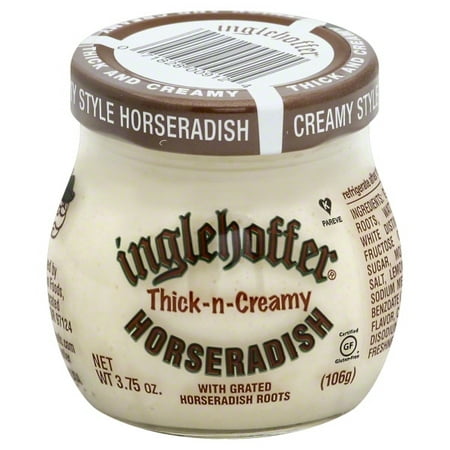 Beaverton Foods Inglehoffer  Horseradish, 3.75 oz (Best Store Bought Horseradish Sauce)