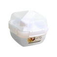 thumbnail image 2 of veasfak Fruit Bowl 1300ml Kitchen Tableware Multipurpose with Spoon Meal Prep Bowls for White, 2 of 9