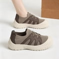 thumbnail image 6 of IEMIEMIEM Womens Orthopedic Shoes Arch Support Slip on Non Slip Sneakers Wide Knitted Mesh Stretch Server Shoes Comfort 2026 New Orthopedic Shoes Coffee 8.5 Wide, 6 of 6