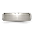 thumbnail image 4 of Titanium 7mm Satin Wedding Ring Band Jewelry Sz 6.5, 4 of 4