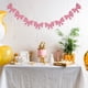 thumbnail image 4 of KAKOWELY Decoraciones para fiestas de cumpleaños con temática de lazo, bonita guirnalda de lazo colgante para fiesta, pancarta de lazo para cumpleaños, decoraciones colgantes para mujeres, 4 of 5