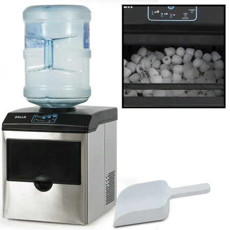 Della Freestanding 2in1 Water Dispenser W Built In Ice Maker