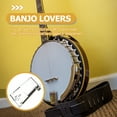 thumbnail image 2 of Miangastore Pièces de Queue de Banjo en Métal Pièces de Banjo à 5 Cordes Accessoires de Queue de Guitare Argent, 2 of 9