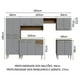 thumbnail image 3 of Cocina Integral Completa Modular Madesa Emilly Con Tarja MG 8, 3 of 5