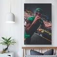 thumbnail image 5 of Feid Singer Art Cool Poster Wall Art Poster Gifts Bedroom Prints Home Decor Hanging Picture Canvas Painting Posters 12x18inch(30x45cm), 5 of 6