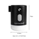thumbnail image 5 of Mini bomba de aire inflable eléctrica 4 en 1, luz USB para acampar al aire libre (negro), 5 of 5