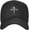 Black, variant on I Believe John 3 16, Christian, Cross Baseball Cap Men Trucker Hat Women Dad Hat Sun Hat Ponytail Hat Black