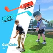 2024 Switch Sports Accessories Bundle for Nintendo Switch Sports, 10 in 1 Family Sports Game Accessories for Switch, Leg Strap, Golf Clubs, Sword, Bowling Grip, Tennis Rackets