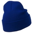 thumbnail image 4 of Big Diamond Embroidered Long Beanie - Royal OSFM, 4 of 5