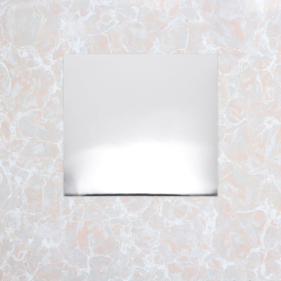HONMEET Mirror for Bathroom Stick on Mirrors Silver 25Pcs