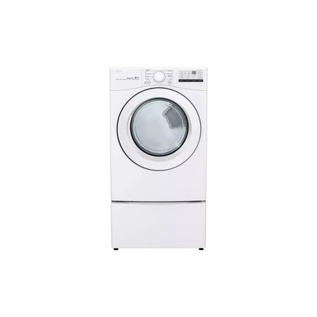 Lg Dlg3401 27" Wide 7.4 Cu Ft. Energy Star Rated Gas Dryer - White