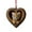 A, variant on Animal Ornaments for Christmas Tree,Heart-Shaped Ornaments Wildlife Little Animals Acrylic Hanging Decoration Gift for Animal Lovers
