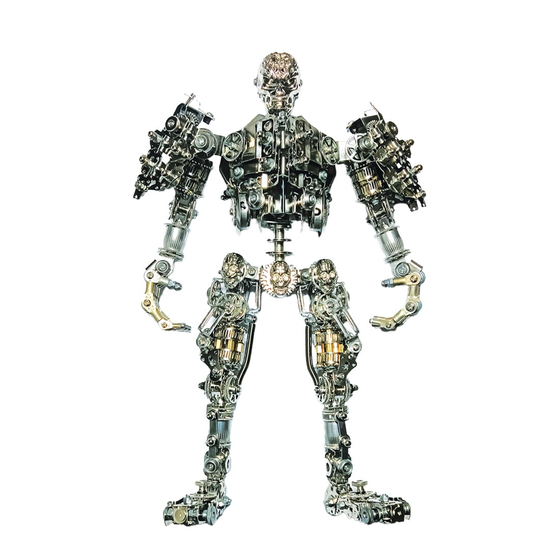 3D Metal Puzzle Trendy Display Figurine 1250+ PCS Steampunk Mechanical Model Kit With DIY Assembly Home Display Desk Decor For Adult Collectors And Creative Gifts