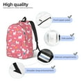 thumbnail image 4 of Lsque Yoga Unicorn Pattern Canvas Daypack, Durable Backpack, High-quality Versatile Backpack,Vintage Compact Backpack-Medium, 4 of 6