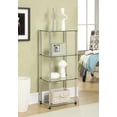 thumbnail image 5 of Convenience Concepts Designs2Go Tour Classique en Verre à 4 Niveaux, Verre, 5 of 5