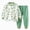 G167-Green, variant on masbird Boys Girls Cotton Pajamas Long Sleeve Toddler Pjs Kids Fall Winter Sleepwear Sets 6-12 Months 12-24 Months 2t 3t 4t 5t 6t 7t 8t 9t Children(Green,3-6 M)