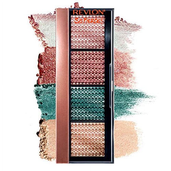 Eyeshadow Palette by Revlon, So Fierce Prismatic Eye Makeup, Ultra Creamy Pigmented in Blendable Matte & Pearl Finishes, 963 Slight Flex, 0.21 Oz