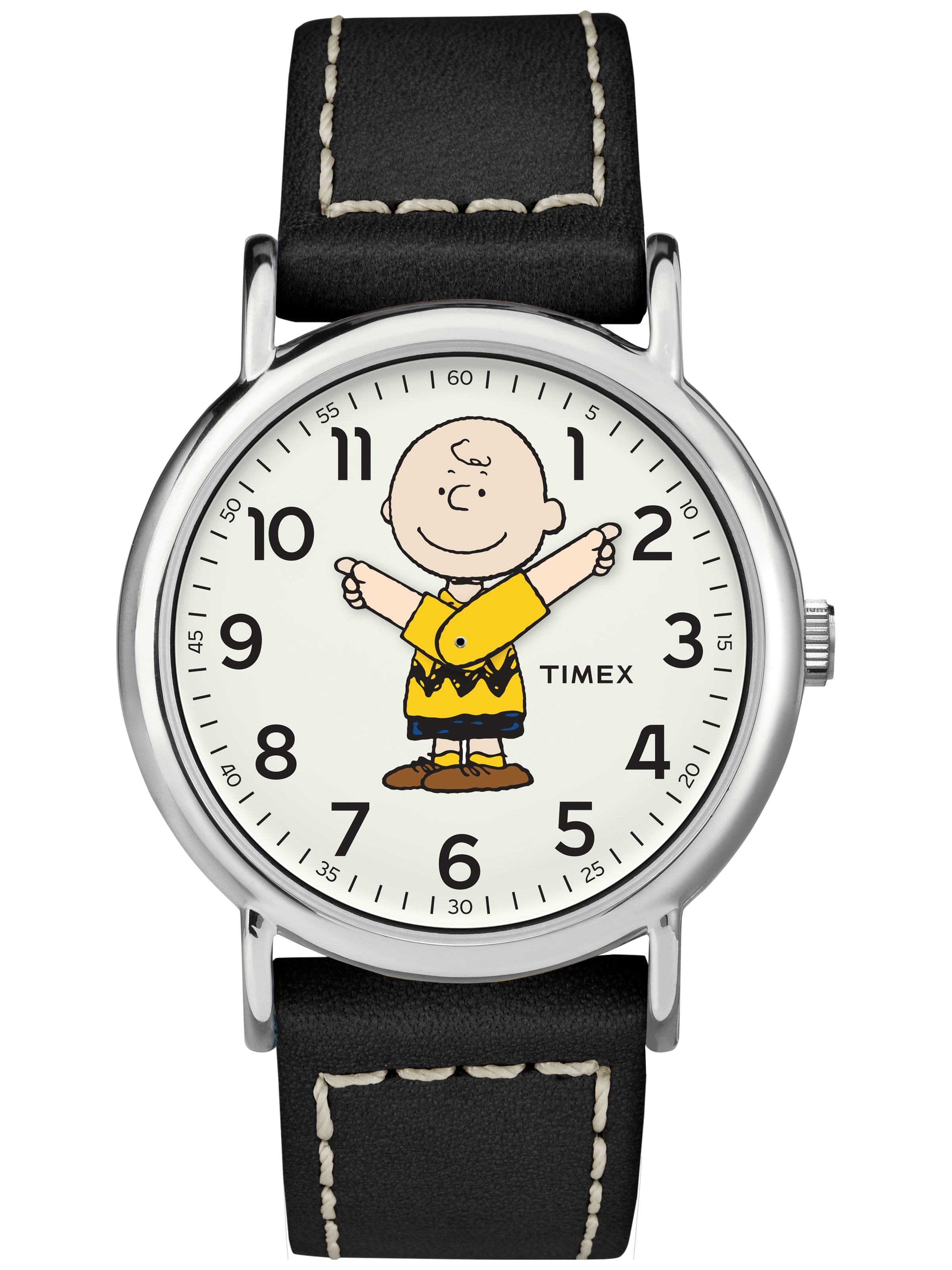 Timex x Peanuts Unisex Weekender 38mm Watch – Charlie Brown with