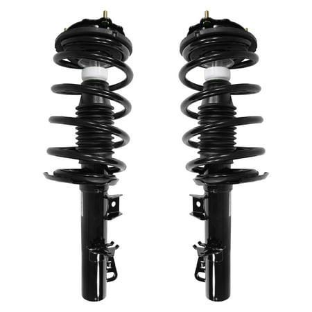 1997 Lincoln Continental Parts Unity Automotive 2-11691-11692-001 Front 2 Wheel Complete Strut Assembly Kit 1995-2002 Lincoln Continental ()