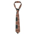 thumbnail image 7 of Men'S Retro Us America Flag Fashion Business Wedding Neckties Ties, 7 of 7