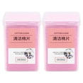 thumbnail image 1 of Lingettes de Colle pour Extensions de Cils Greffage Raclettes de Colle Rose 400 Pcs 1.9x1.9x0.04 Po, 1 of 8